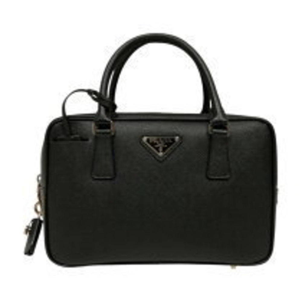 PRADA Saffiano Luxe Handbag Black